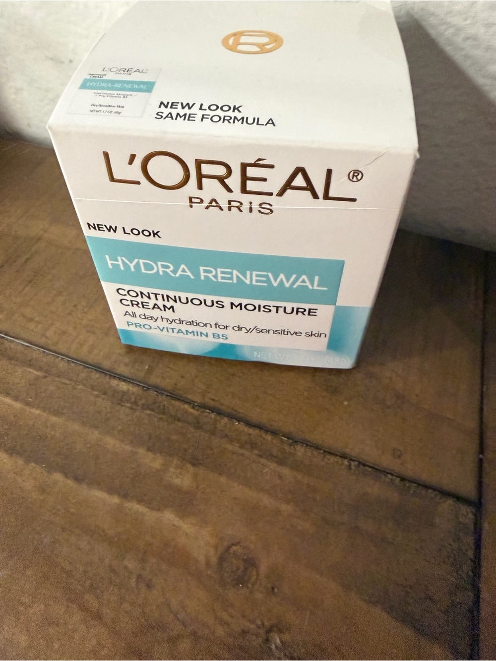 L'Oréal Paris Hydra-Renewal facial moisturizer 1.7oz jar new moisture cream